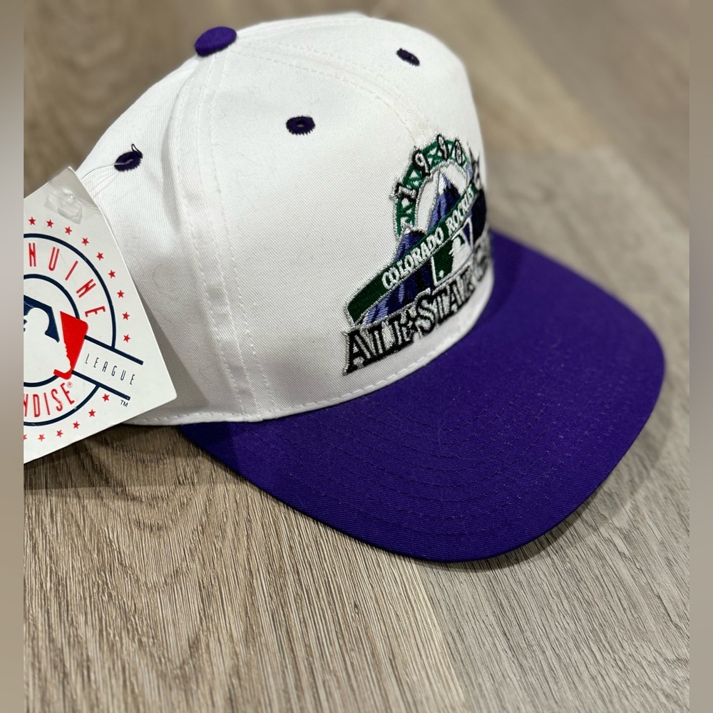 Vintage Colorado Rockies American Needle All Star Game 1998 Snapback Cap MLB 90s